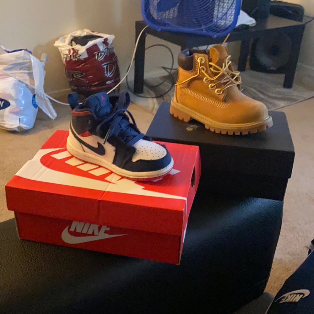 Wheat Timberland Boots & Jordan Ones